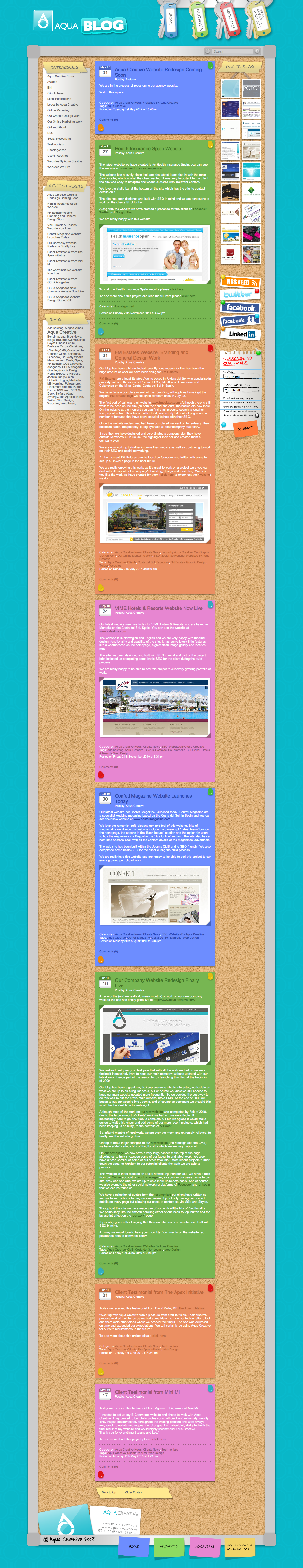 Aqua Blog